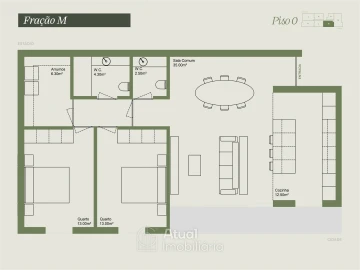 Apartamento T2 para Venda em Caldas de Vizela (São Miguel e São João)
