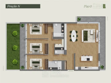 Apartamento T3 para Venda em Caldas de Vizela (São Miguel e São João)