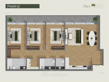 Apartamento T3 para Venda em Caldas de Vizela (São Miguel e São João)