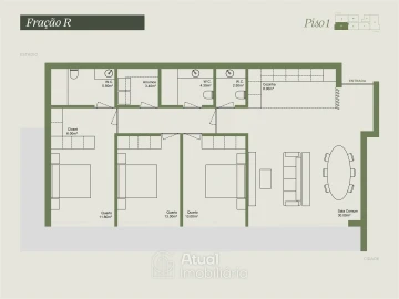 Apartamento T3 para Venda em Caldas de Vizela (São Miguel e São João)