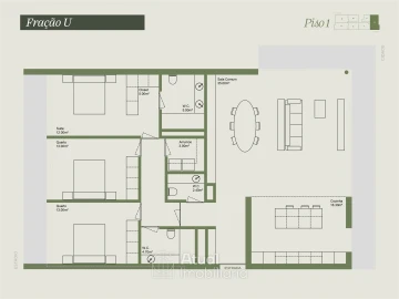 Apartamento T3 para Venda em Caldas de Vizela (São Miguel e São João)