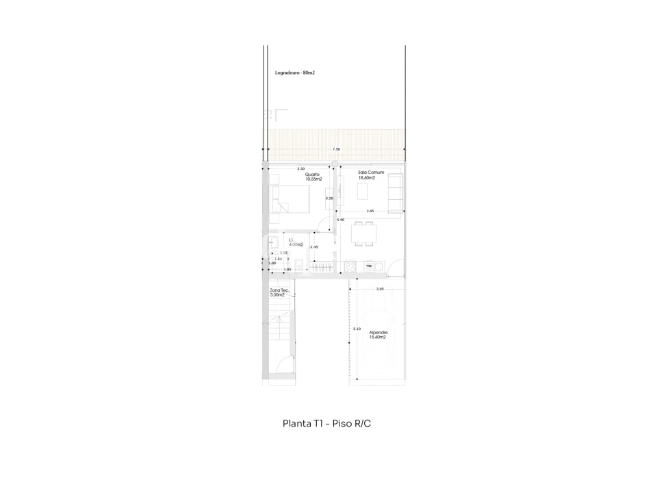Apartamento T1 para Venda em Arnoso (Santa Maria e Santa Eulália) e Sezures Foto 21