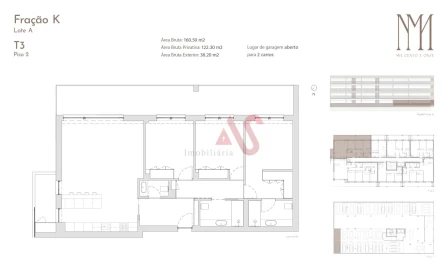 Apartamento T3 para Venda em Costa