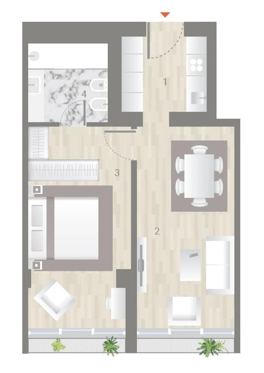 Apartamento T1 para Venda em Estrela Foto 9