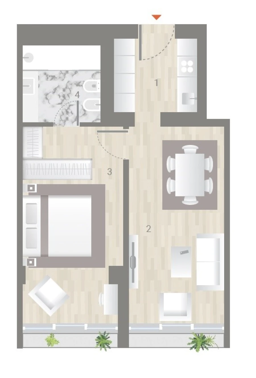 Apartamento T1 para Venda em Estrela Foto 9