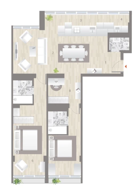 Apartamento T2 para Venda em Estrela