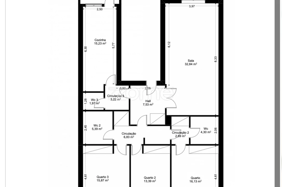 Apartamento T3 para Venda em Cidade da Maia Foto 29
