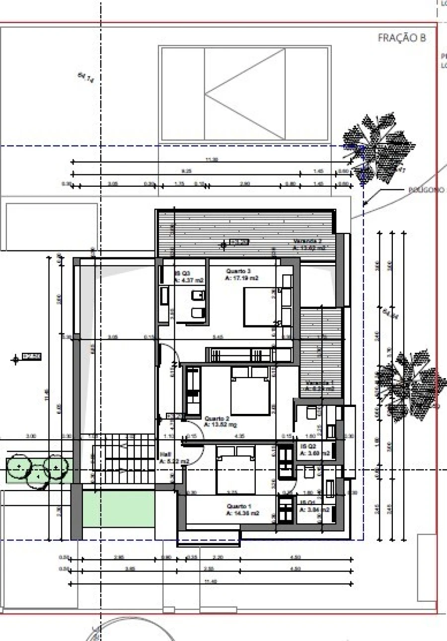 Moradia T3 para Venda em Charneca de Caparica e Sobreda Planta 2