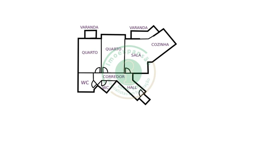 Apartamento T2 para Venda em Buarcos Foto 24