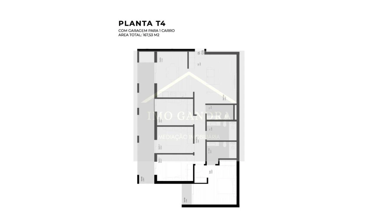 Apartamento T4 para Venda em Pedrouços Foto 14
