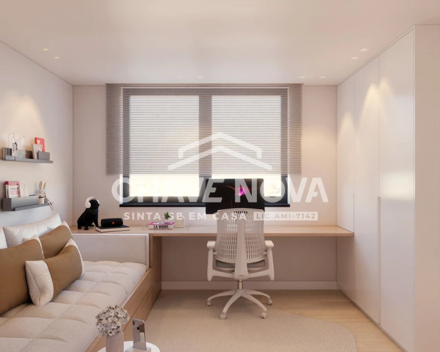 Apartamento T1 para Venda em São Felix da Marinha Foto 8