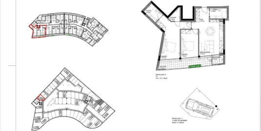 Apartamento T2 para Venda em Aradas