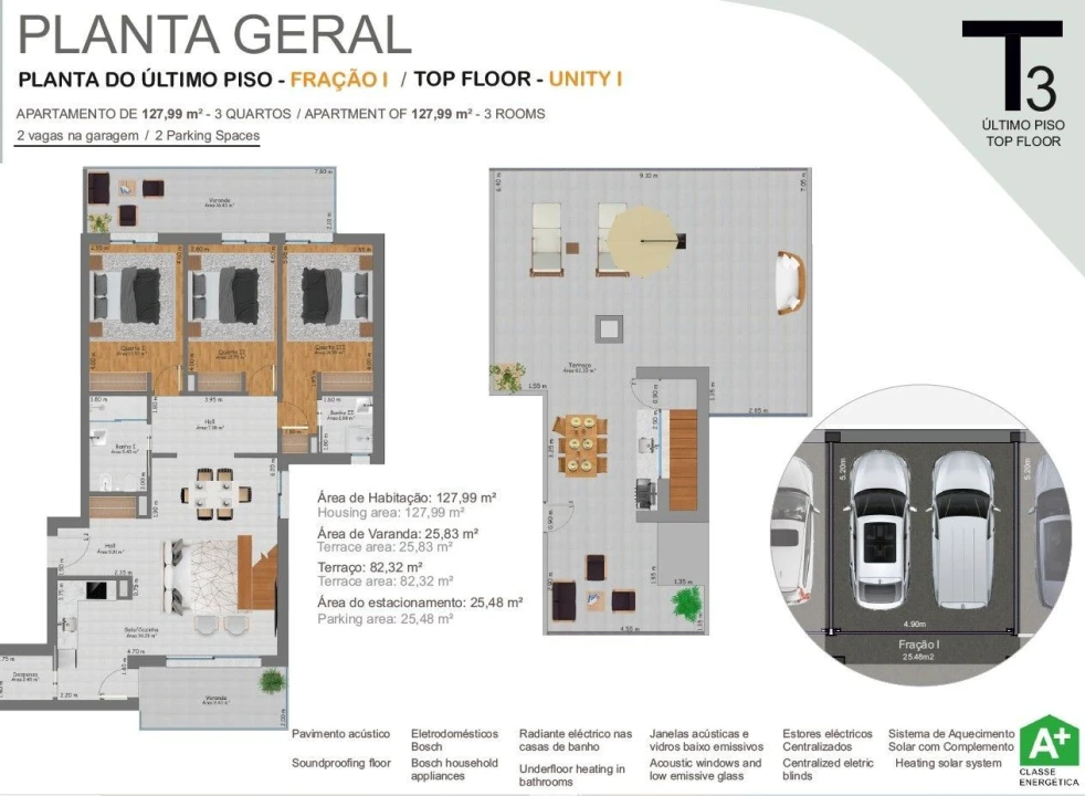 Apartamento T3 para Venda em Tavira (Santa Maria e Santiago) Foto 20