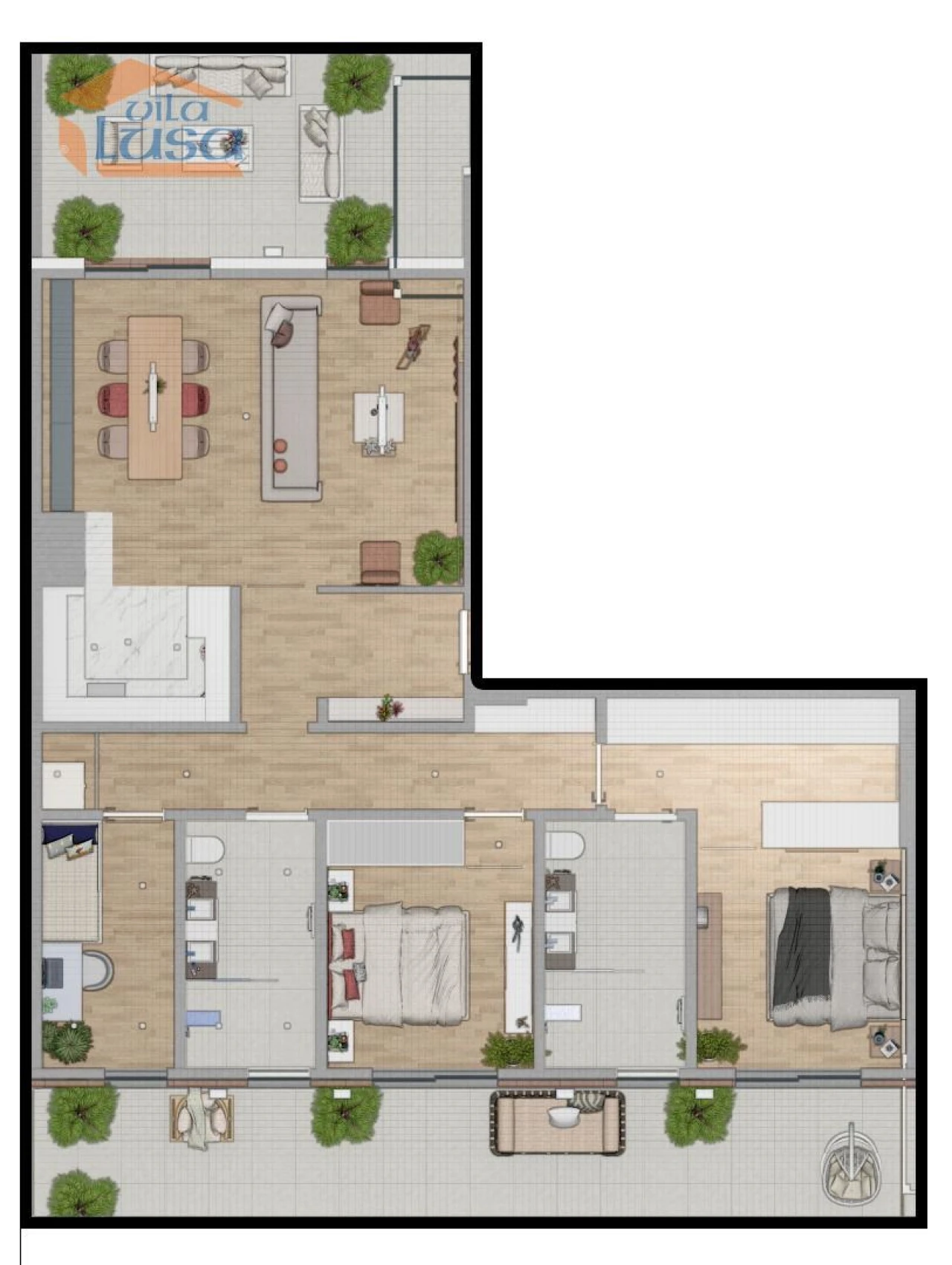 Apartamento T3 para Venda em Armação de Pera Foto 21