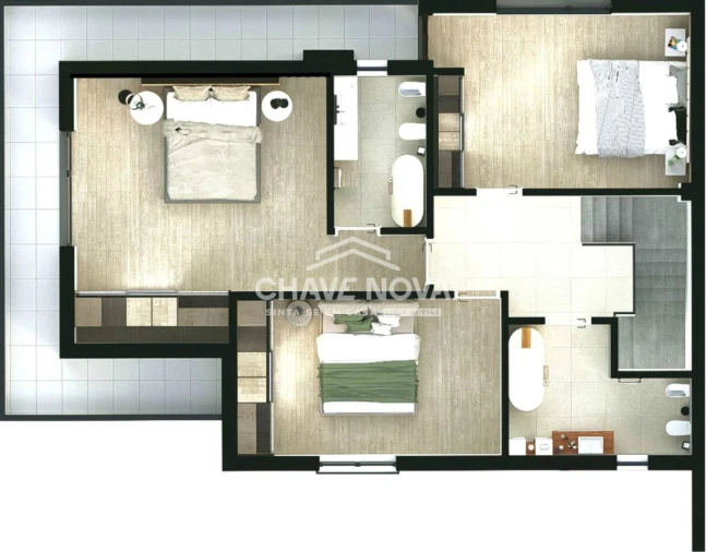 Moradia T4 para Venda em Parceiros e Azoia Foto 19