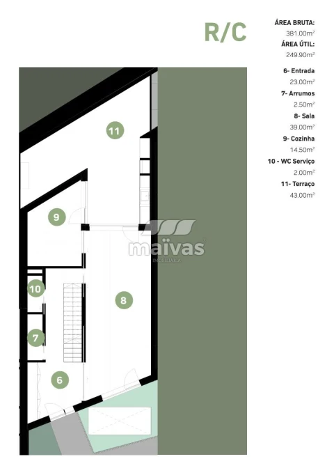 Moradia T3 para Venda em Canidelo
