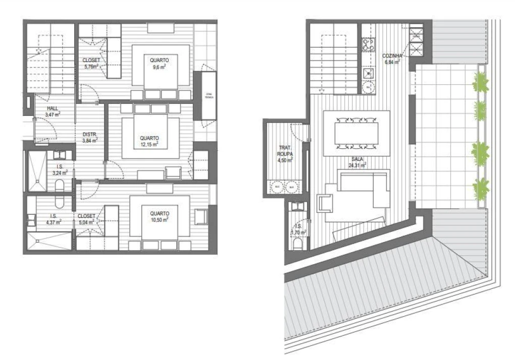 Apartamento T3 para Venda em Santa Joana Foto 10