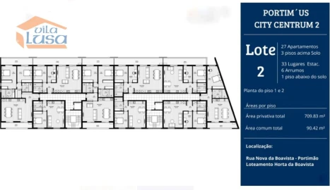 Apartamento T2 para Venda em Portimão