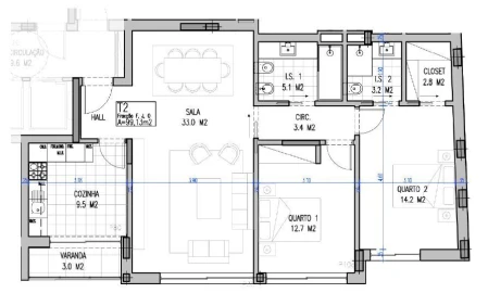 Apartamento T2 para Venda em Almada, Cova da Piedade, Pragal e Cacilhas