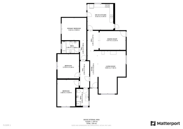 Moradia T3 para Venda em Curral das Freiras Planta 1