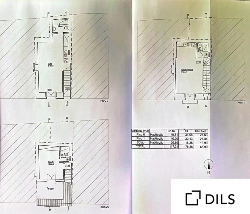 Prédio para Venda em Santa Maria do Castelo e Santiago e Santa Susana Planta 3