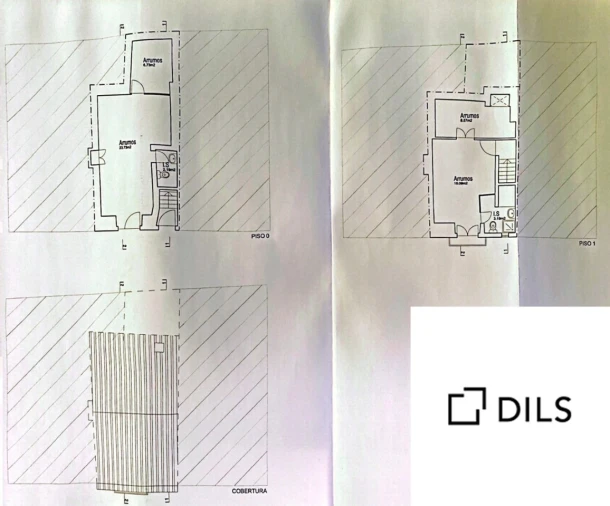 Prédio para Venda em Santa Maria do Castelo e Santiago e Santa Susana Planta 1