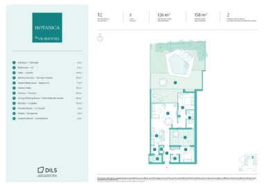 Apartamento T2 para Venda em Quarteira