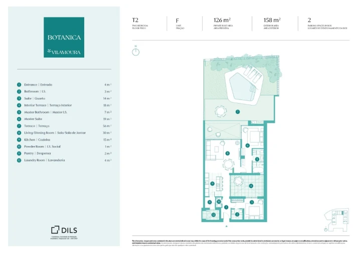 Apartamento T2 para Venda em Quarteira Foto 29