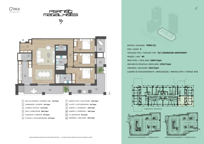 Apartamento T3 para Venda em Campanhã Foto 44
