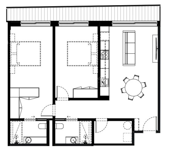 Apartamento T2 para Venda em São Felix da Marinha Foto 11