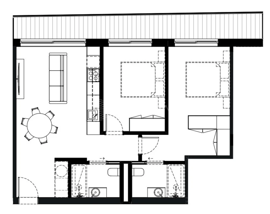 Apartamento T2 para Venda em São Felix da Marinha Foto 11