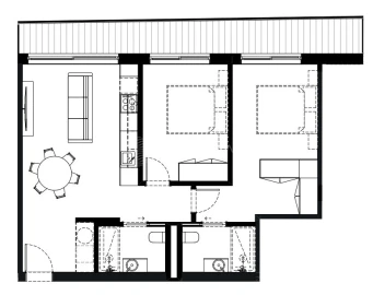 Apartamento T2 para Venda em São Felix da Marinha