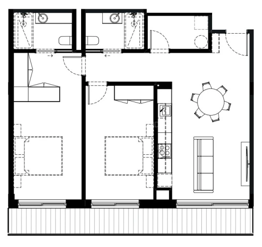 Apartamento T2 para Venda em São Felix da Marinha Foto 11
