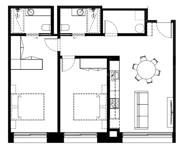 Apartamento T2 para Venda em São Felix da Marinha Foto 11