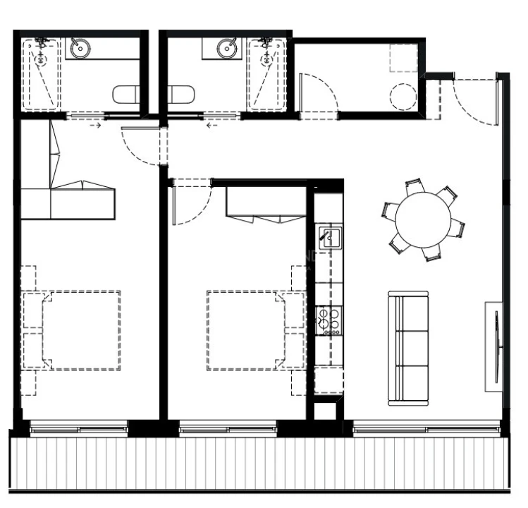 Apartamento T2 para Venda em São Felix da Marinha Foto 11