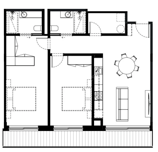 Apartamento T2 para Venda em São Felix da Marinha Foto 11