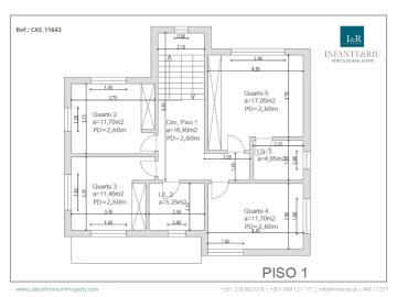 Moradia T5 para Venda em Laranjeiro e Feijó
