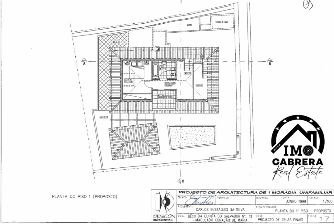 Moradia T3 para Venda em Imaculado Coração de Maria Planta 3