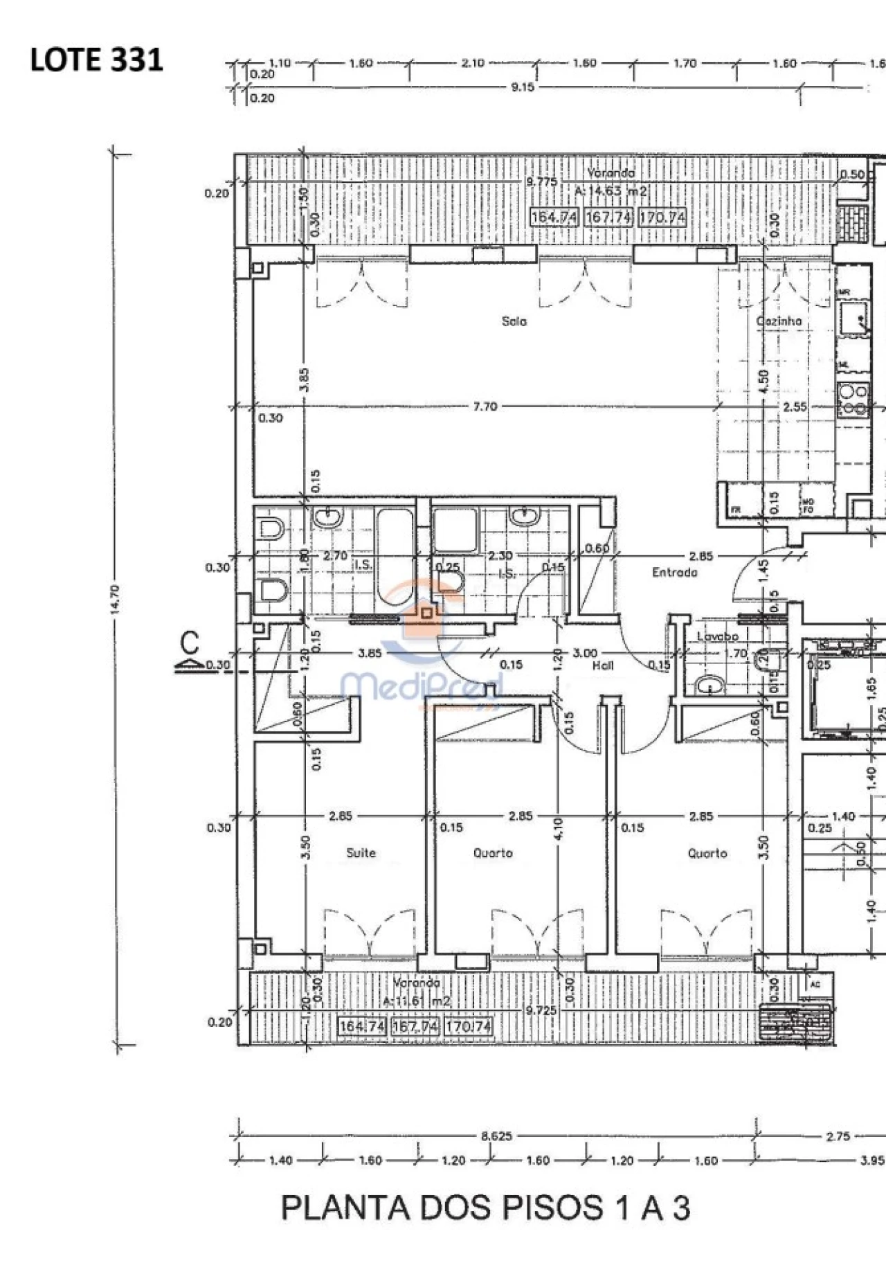 Apartamento T3 para Venda em Santo António dos Cavaleiros e Frielas Foto 24