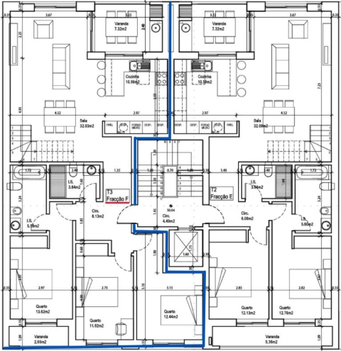 Apartamento T3 para Venda em Corroios