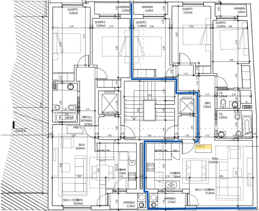 Apartamento T3 para Venda em Corroios Foto 16