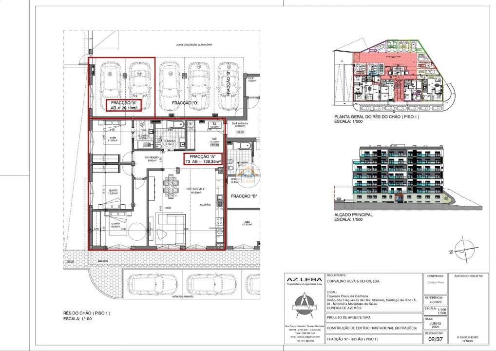 Apartamento T3 para Venda em O. Azeméis, Riba-Ul, Ul, Macinhata Seixa, Madail Foto 1
