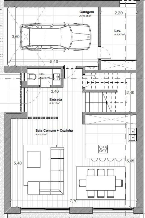 Moradia T4 para Venda em Palmeira