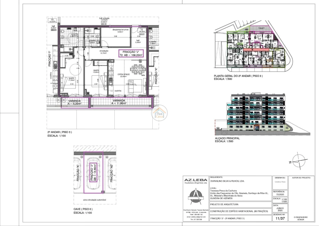 Apartamento T2 para Venda em O. Azeméis, Riba-Ul, Ul, Macinhata Seixa, Madail Foto 1