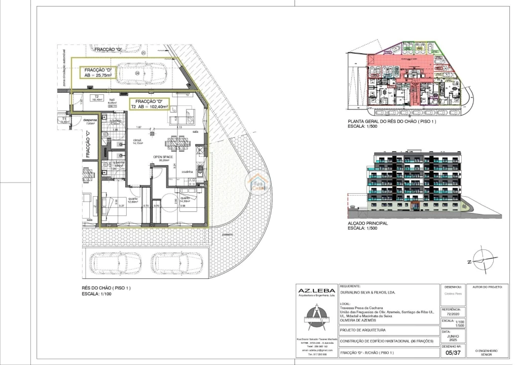 Apartamento T2 para Venda em O. Azeméis, Riba-Ul, Ul, Macinhata Seixa, Madail Foto 1
