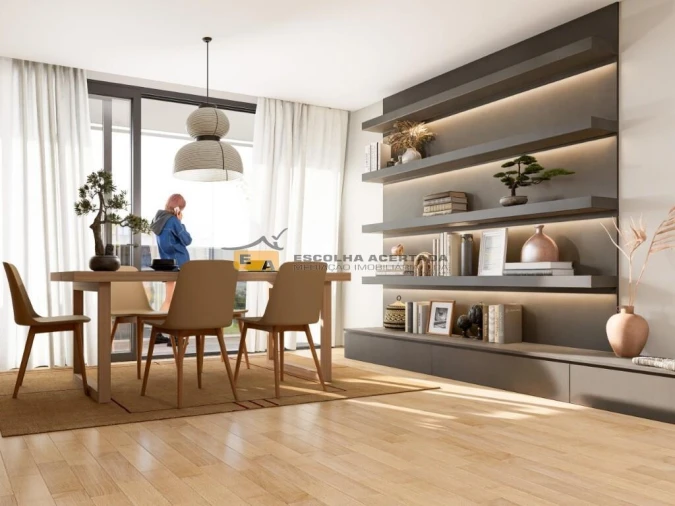 Apartamento T1 para Venda em Bougado (São Martinho e Santiago) Foto 9