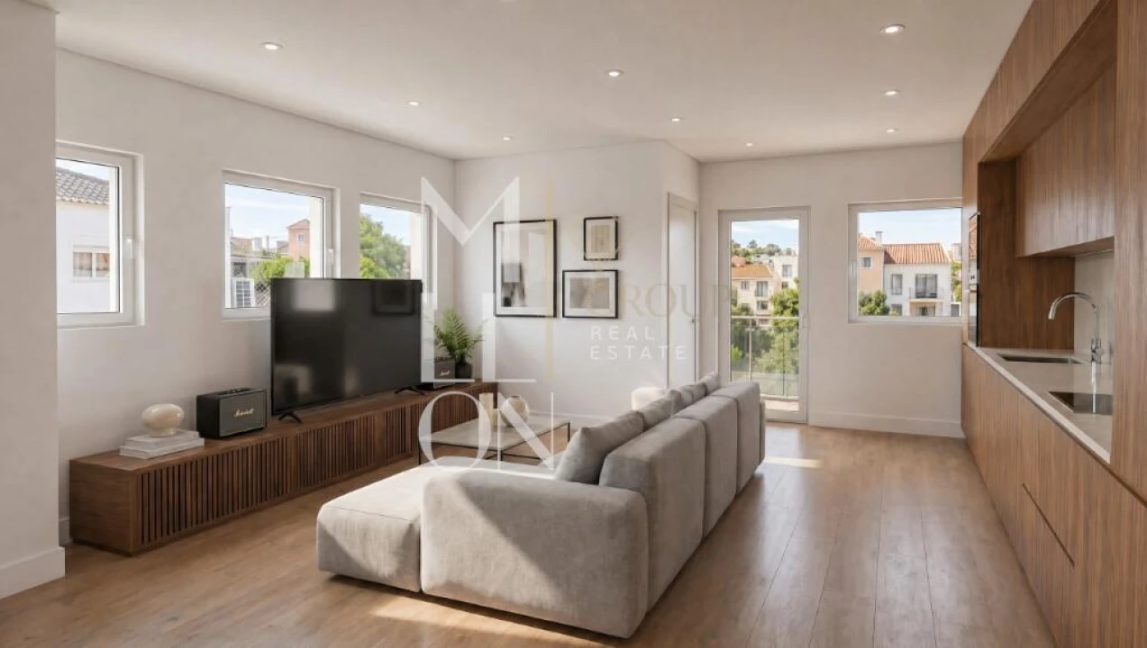 Apartamento T1 para Venda em Carcavelos e Parede Foto 7