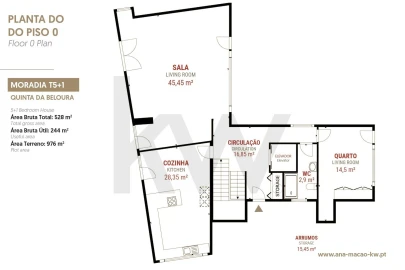 Moradia T5 para Venda em São João das Lampas e Terrugem
