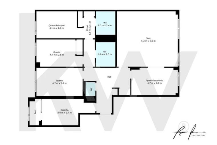 Apartamento T4 para Arrendamento em Lumiar Foto 26