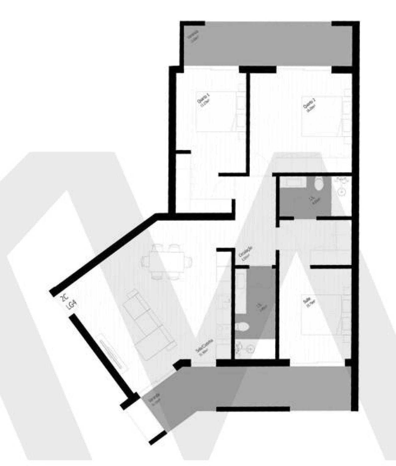 Apartamento T3 para Venda em Pedrouços Foto 14
